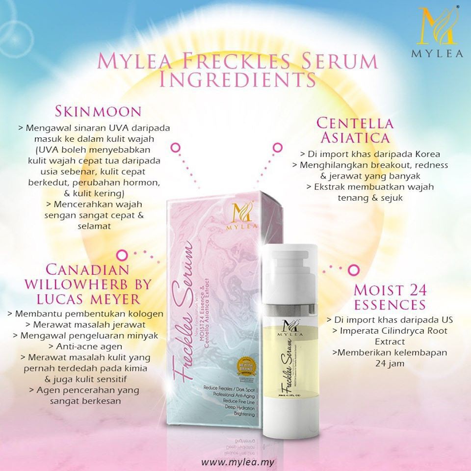 freckles serum