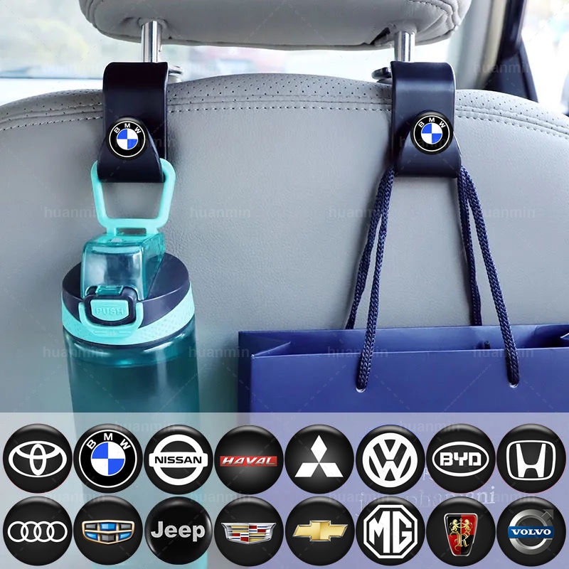 [Thickening] Car Hanger Hook Rear Back Seat Hooks Organizer Handbag