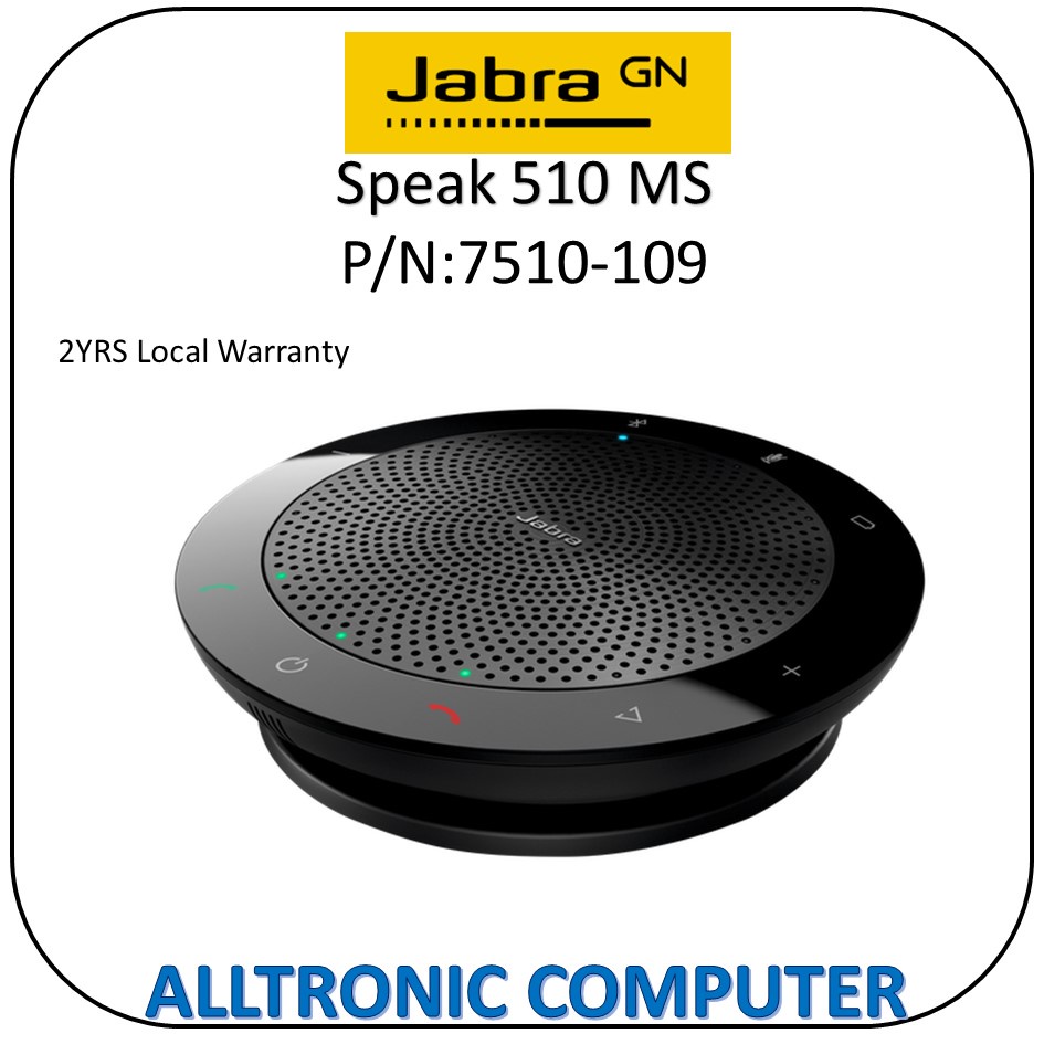 即発送可能】 JABRA SPEAK 510 MS 7510-109 sushitai.com.mx