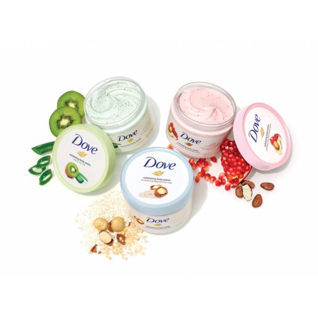 dove exfoliating body scrub