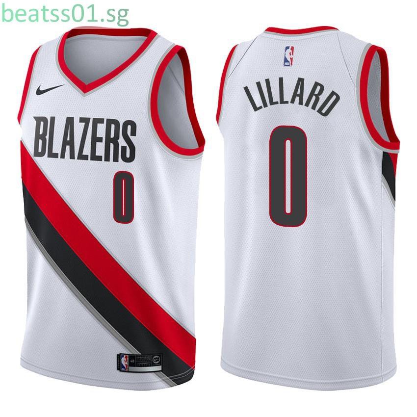 red and white nba jersey
