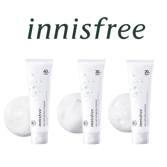 innisfree sea salt whipping cleanser