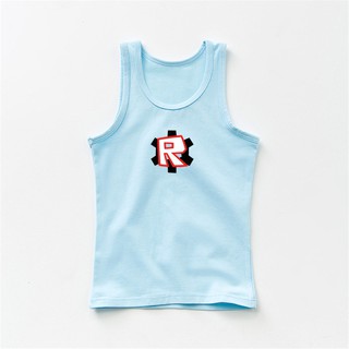 Roblox Sleeveless Shirt Kids Tops Soft Cotton Boys Vest Baby - 