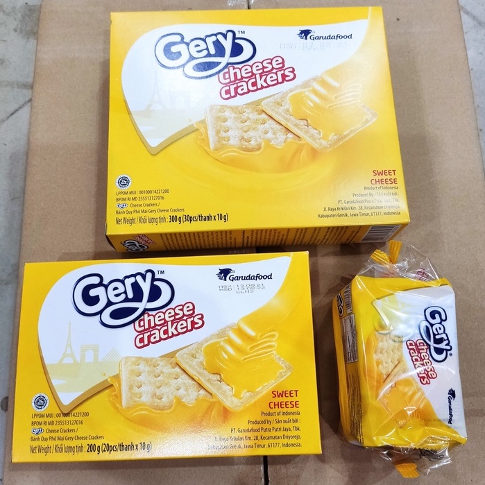 Gery Cheese Cracker Cheese Cracker Cheese Cracker 100g / 200g / 300g Pack Shopee Singapore
