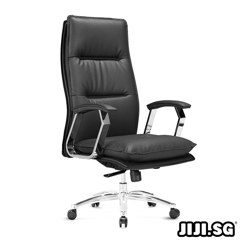 Jiji Sg Alonso Office Chair, Leather Study Chair