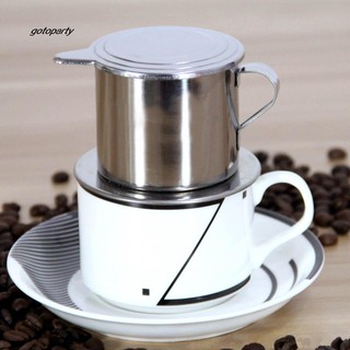 Vietnamese Coffee Filter Stainless Steel Drip Pot Infuse Cup Shopee Singapore