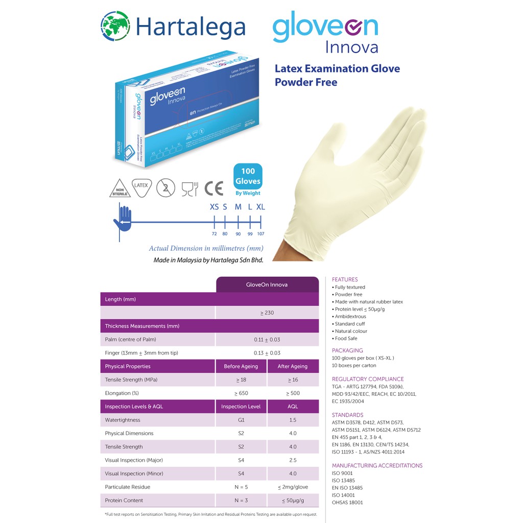 nitrile gloves ingredients