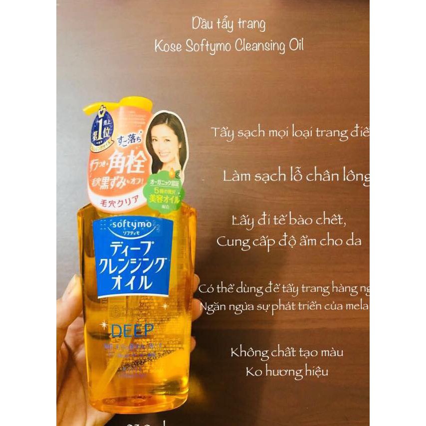 Kose Softymo Deep Cleansing Oil Shopee Singapore