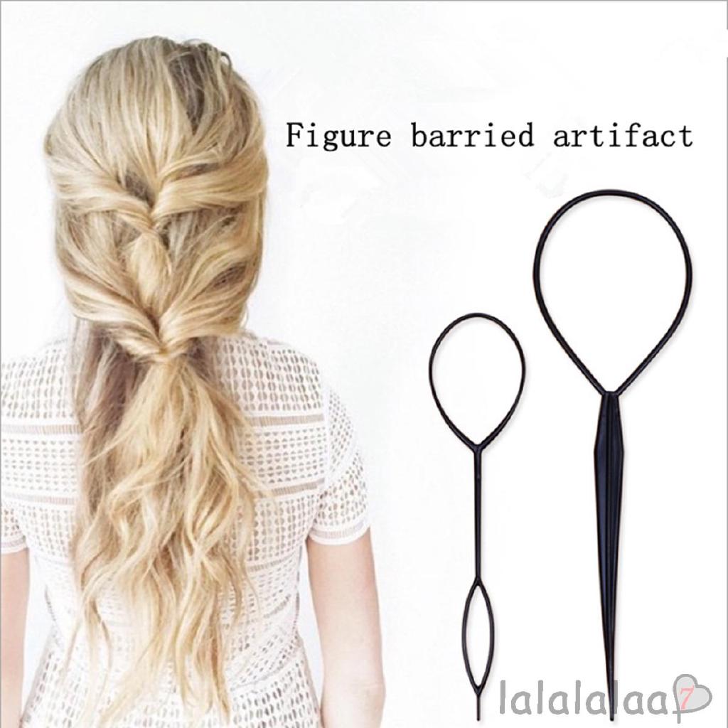 Magic Small Topsy Tail Hair Braid Ponytail Hair Accessory Maker Styling #1