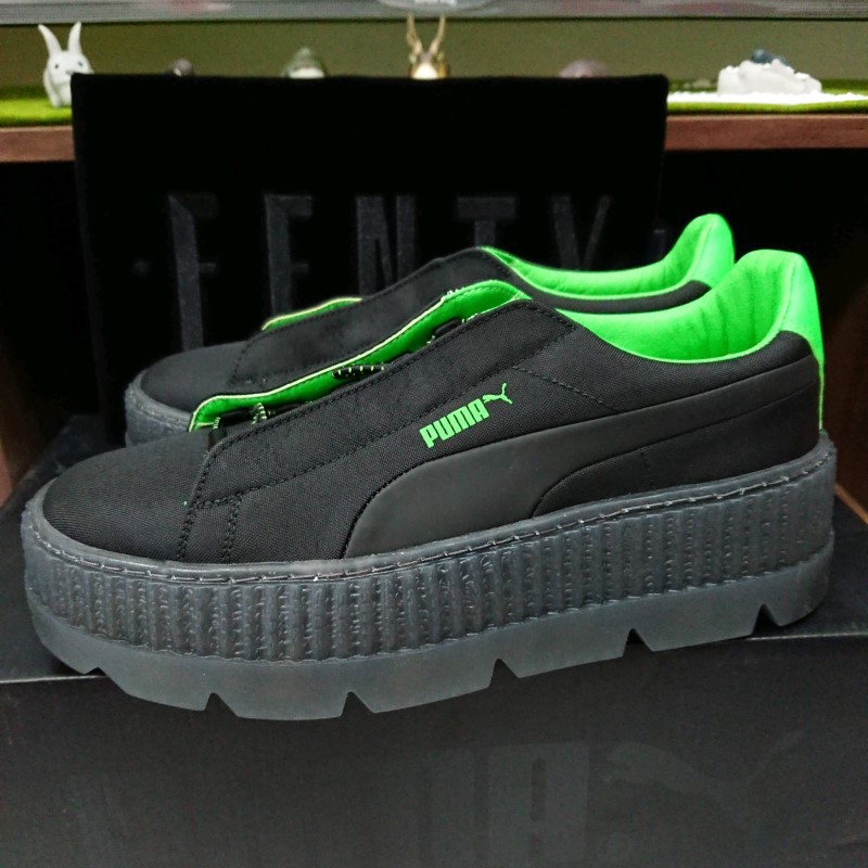 puma rihanna x fenty cleated black