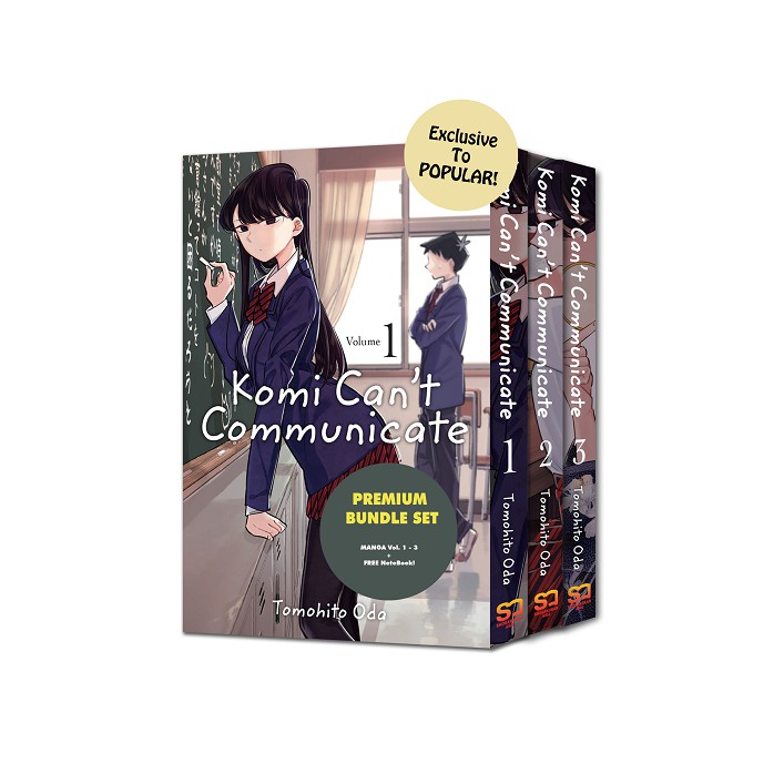 Komi Can T Communicate Bundle Set Vol 1 3 English Young Adult Comic Books 9789811441981 Shopee Singapore