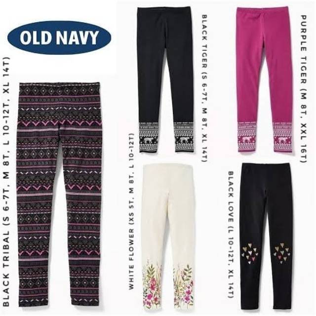 old navy girls leggings