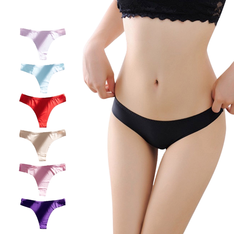 BestSale Seamless Ice Silk Material Panties For Women