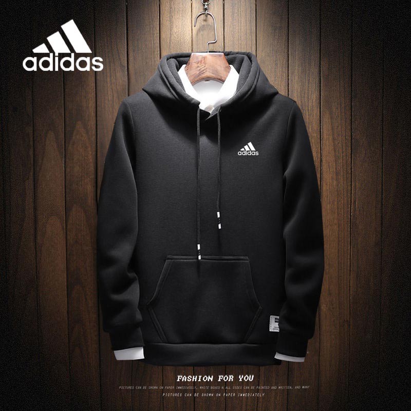 adidas hoodie jacket men's