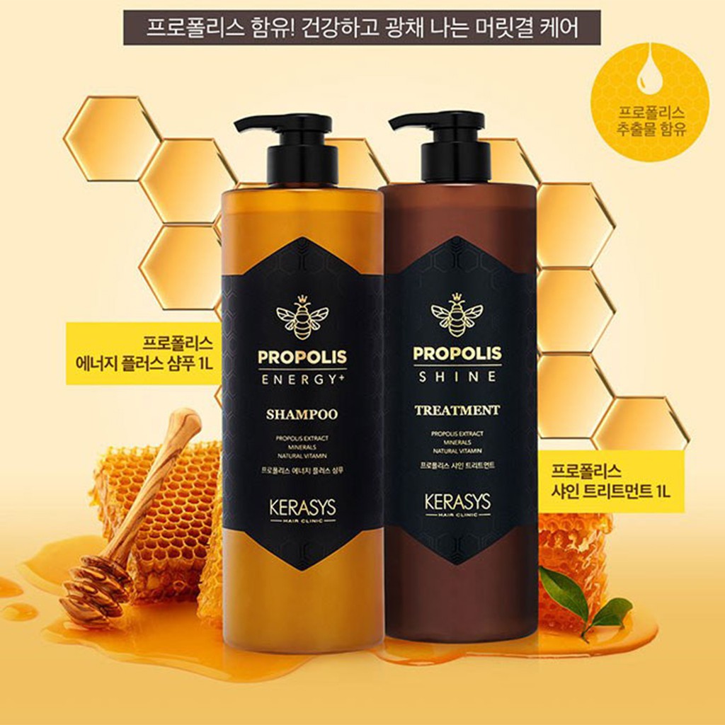 korean shampoo Kerasys Energy Propolis kerasys shampoo  Shine Conditioner  hair ampoule | Shopee Singapore