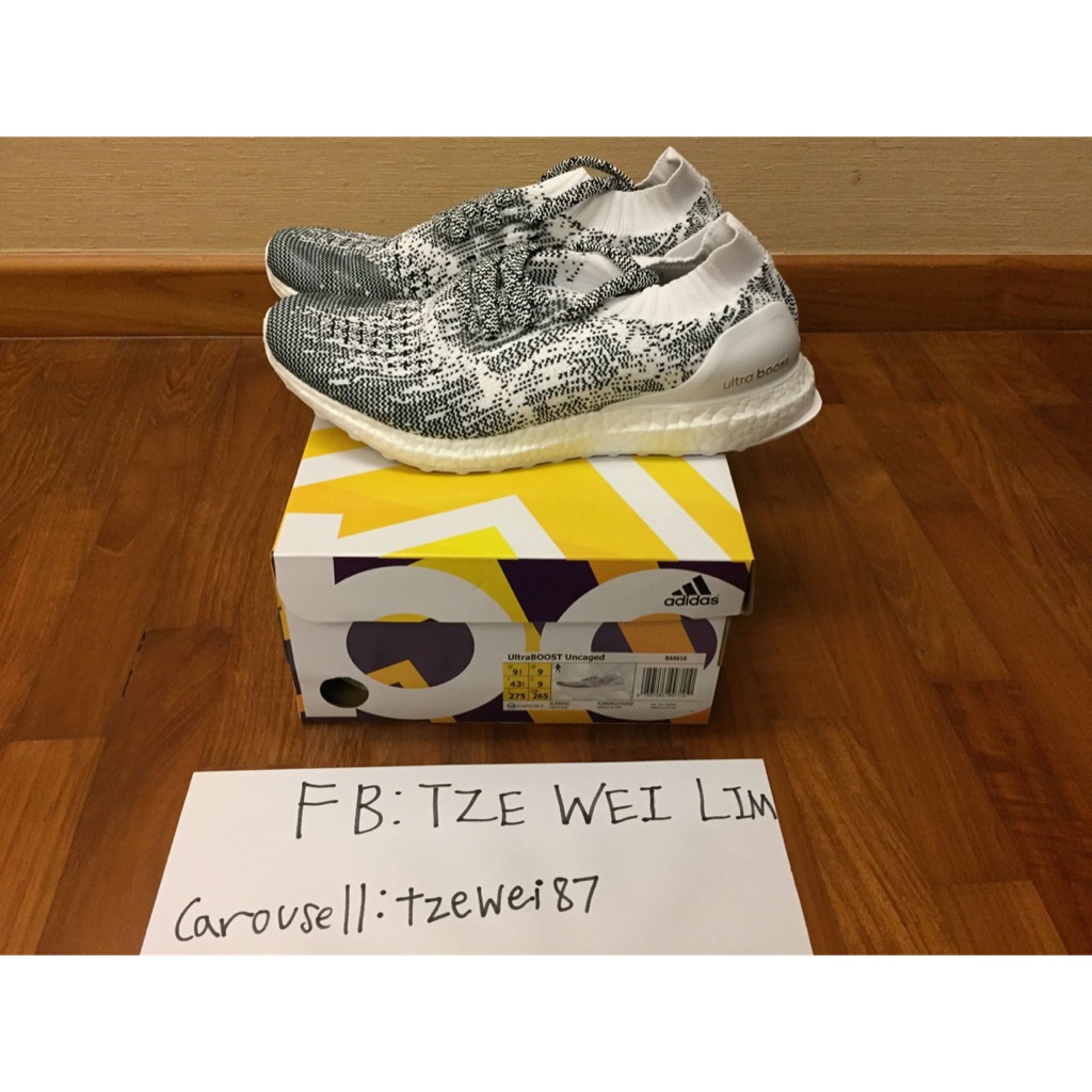 ultra boost uncaged non dyed