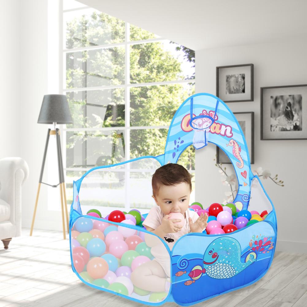 ball pool and tunnel