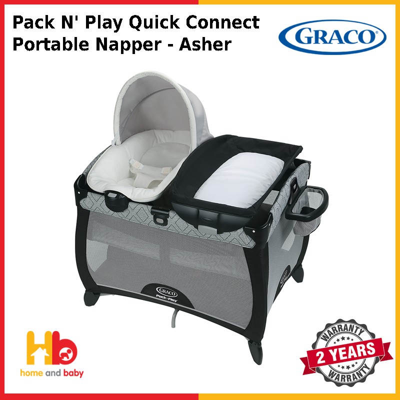 graco portable bassinet stand