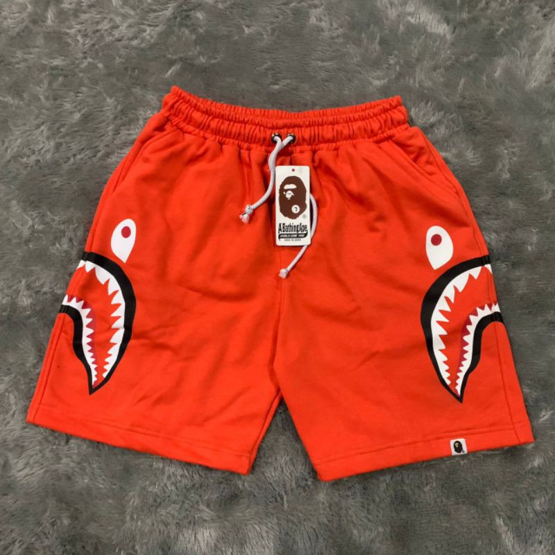 Orange bape pants on sale