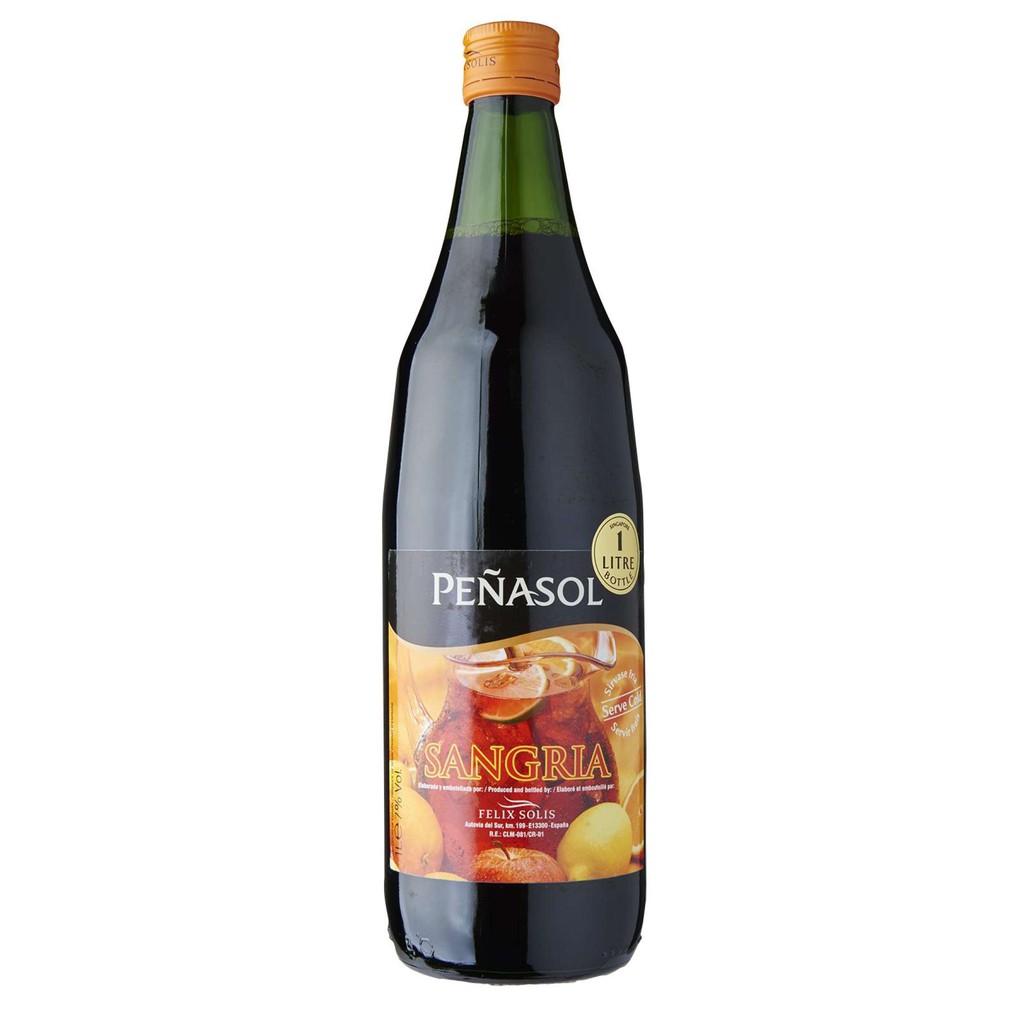 Penasol Sangria 1L bottle [Sweet Red Wine Punch] Shopee Singapore