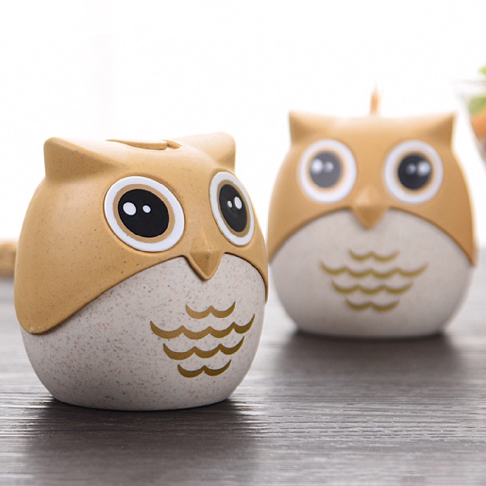 Owl Design Decoration Easy Clean Kitchen Automatic Cute Cartoon