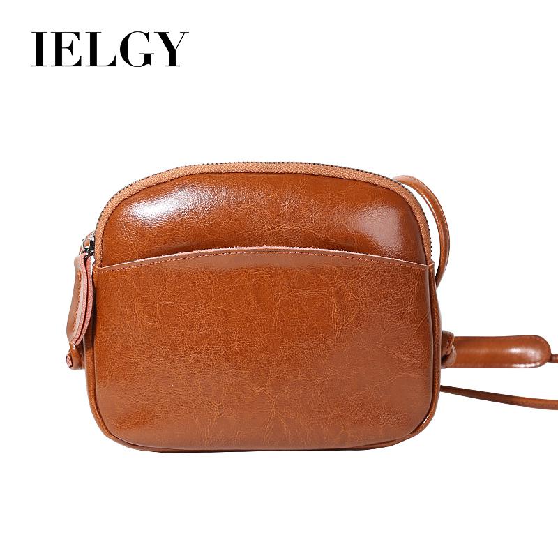 Image of IELGY new fashion ladies mini shoulder messenger bag leather handbag