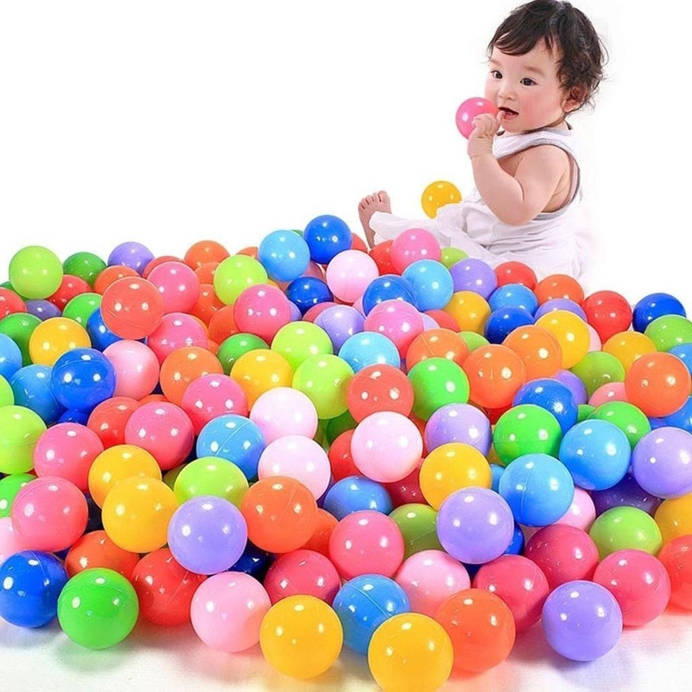 100pcs Soft Ocean Ball Colorful Baby 