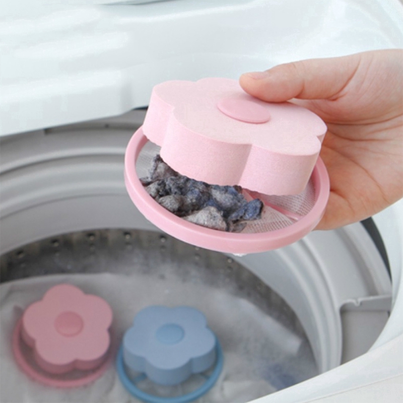 Reusable Washing Machine Lint Filter Bag Cleaning Balls Laundry Balls