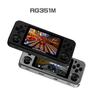 ANBERNIC RG351M PSP/NDS/PS1/N64 Game Console 64GB 2500+ Non Repeatable Games