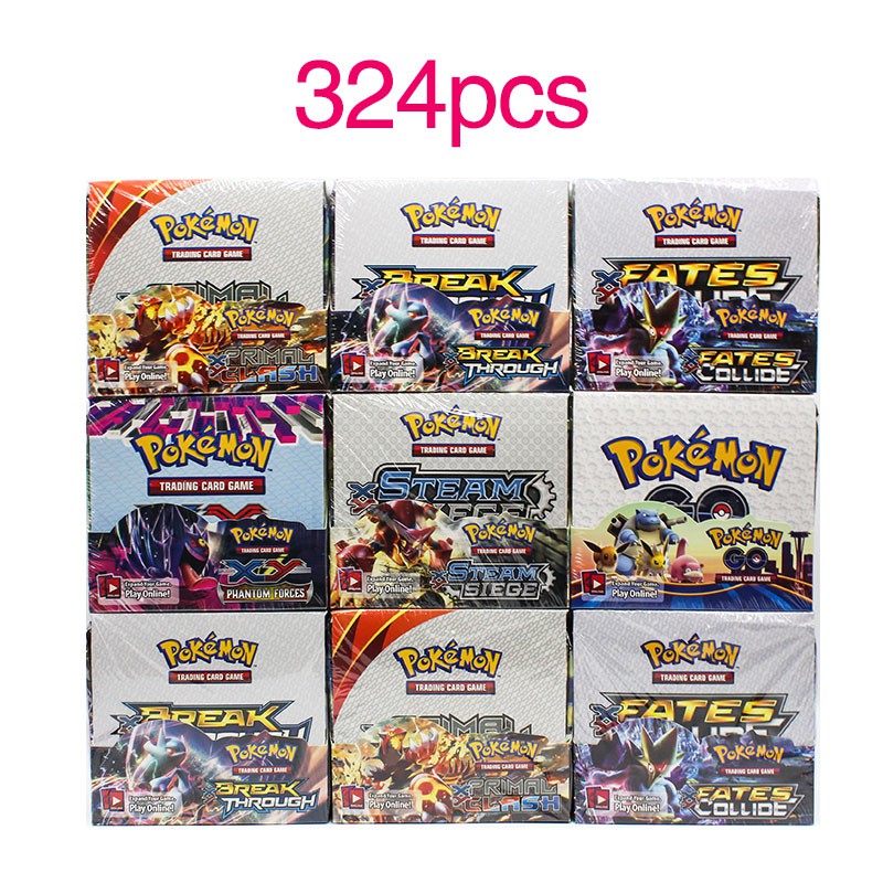 324pcs Pokemon Go TCG Booster Box English Edition Break Point 36 Packs Cards Shopee Singapore
