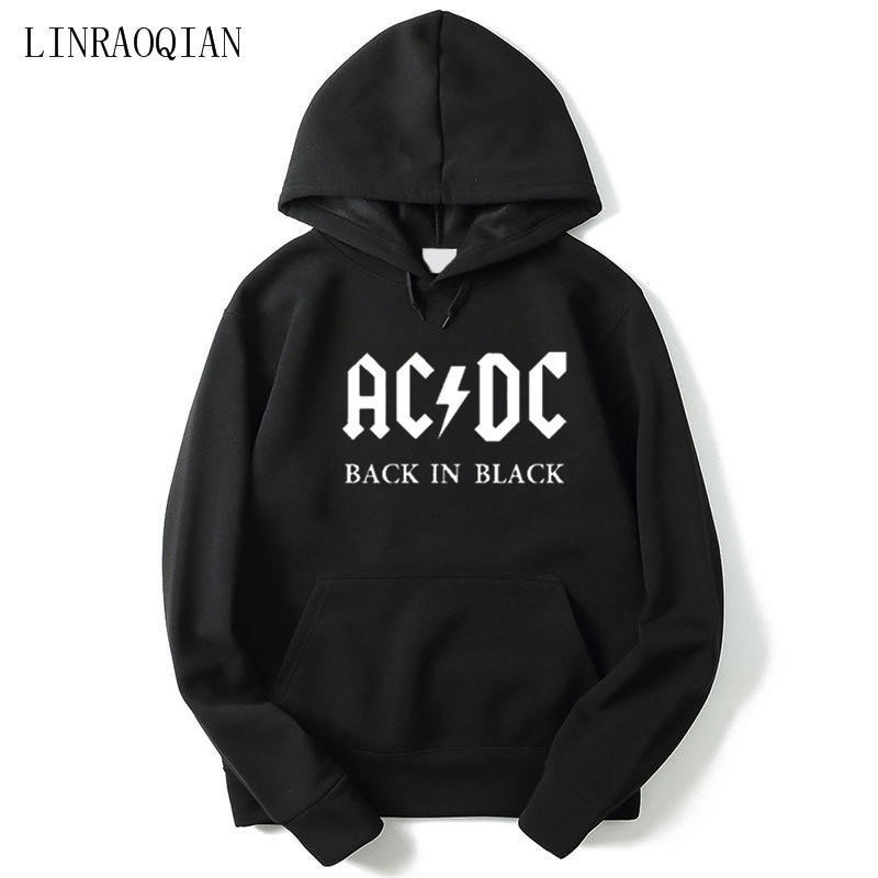 black dc hoodie