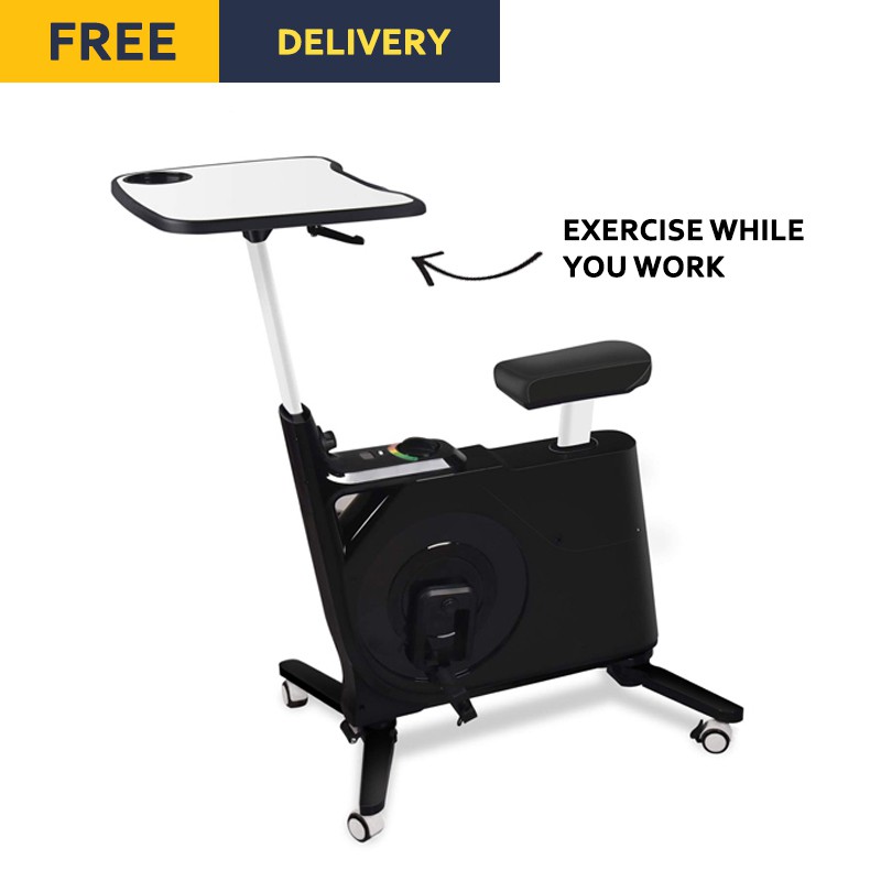 stationary bike desk chair