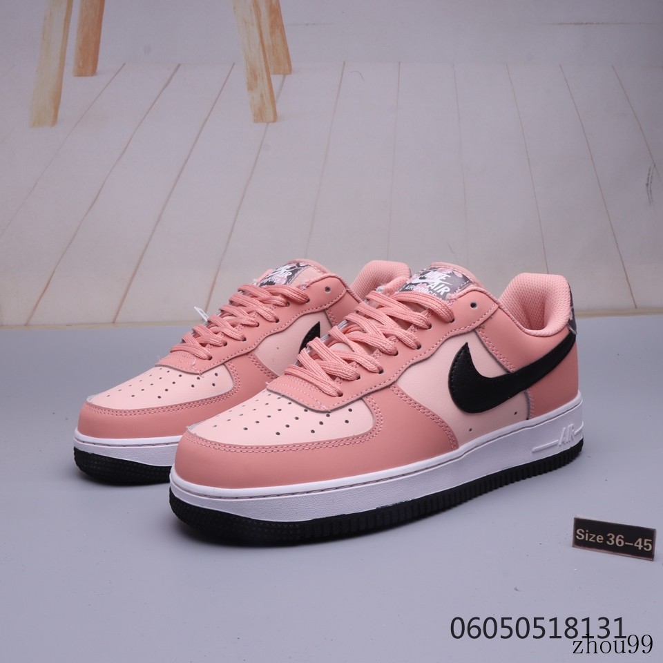 nike air force 1 pink leather