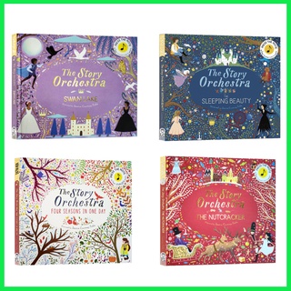【SG STOCK】The story Orchestra series Audio music sound book , Swan Lake/The Nutcracker/Four Seasons in one day