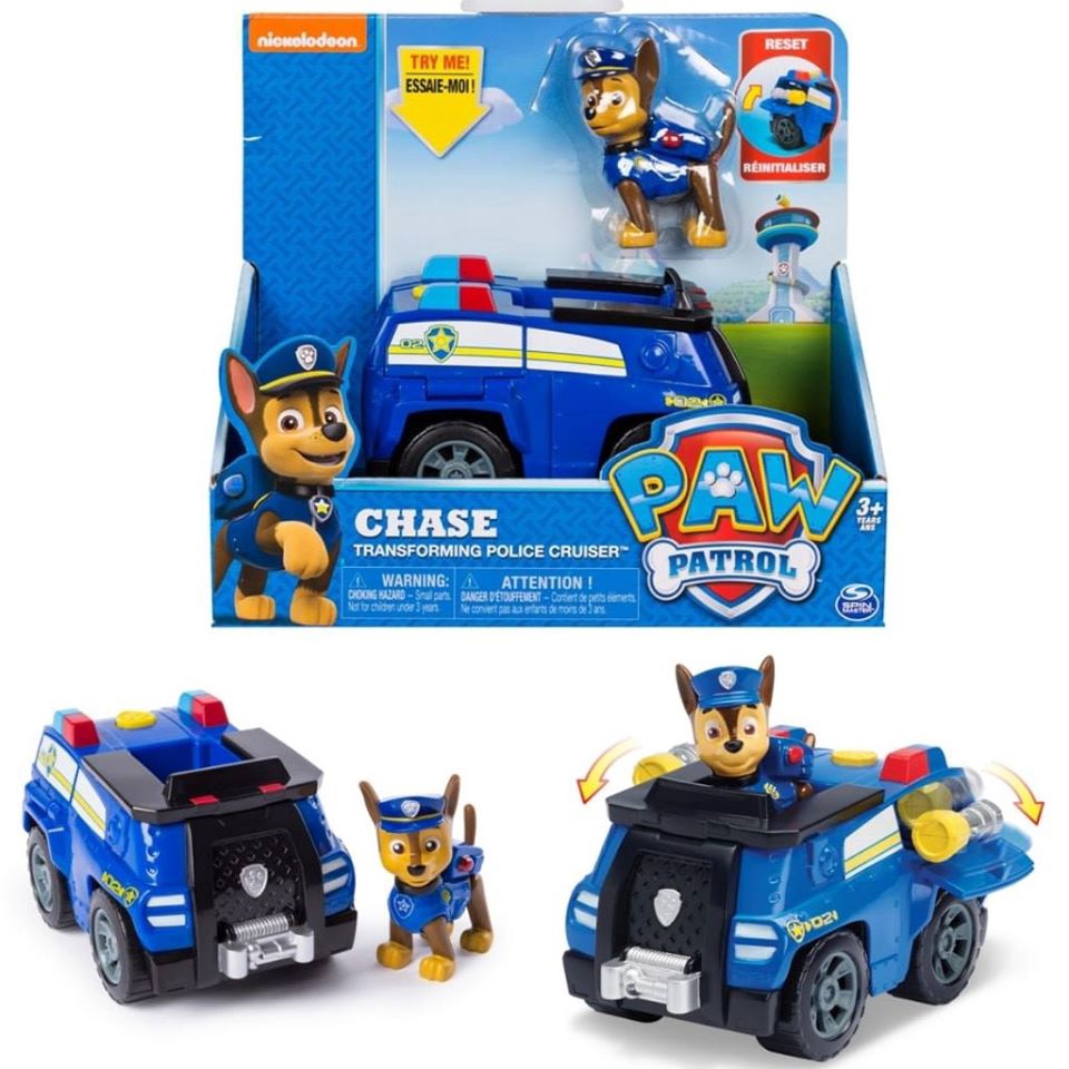 chase transforming police cruiser