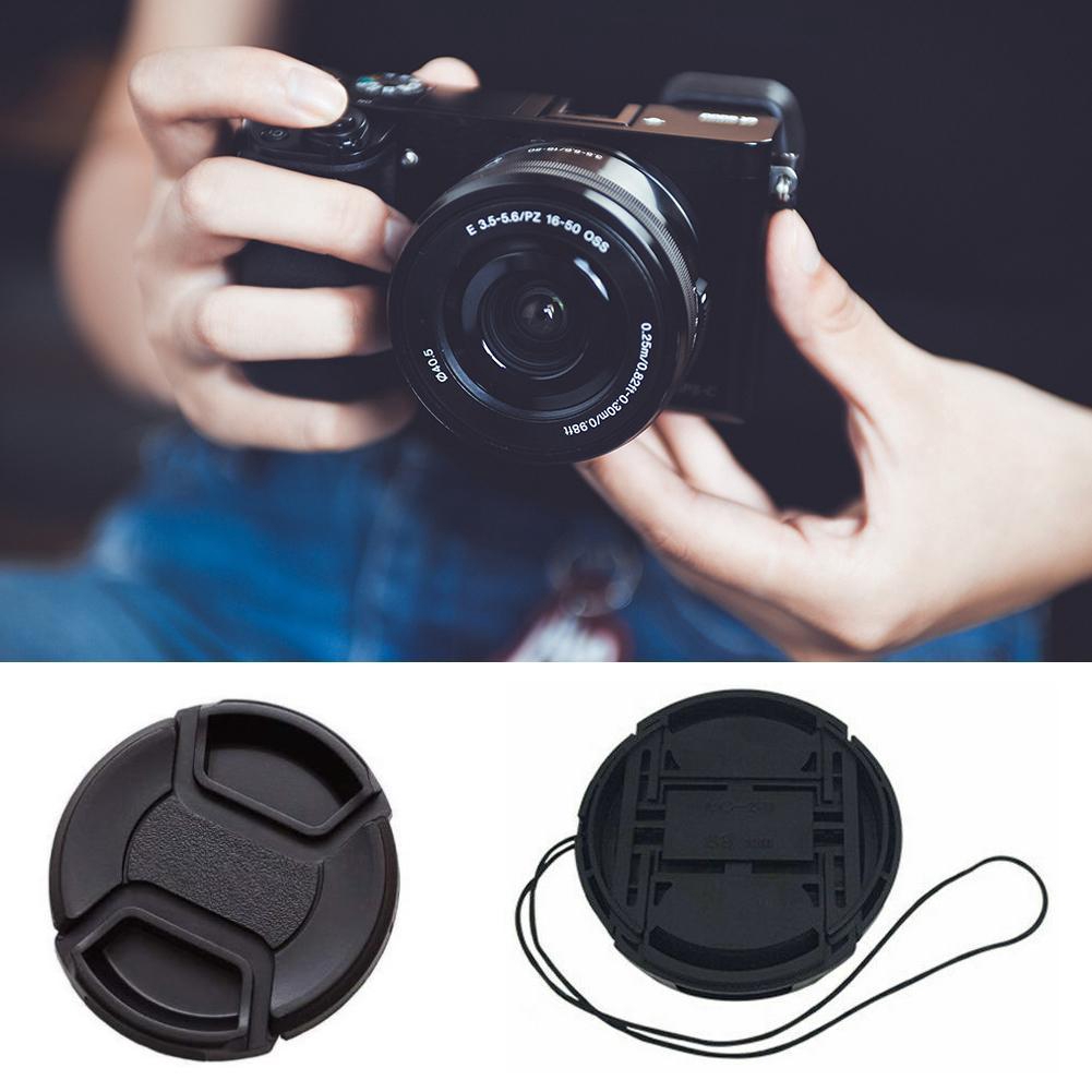 62 67mm Lens Cap Cover For Canon Nikon Sony Pentax Sigma Tamron Olympus Fuji Dslr Shopee Singapore