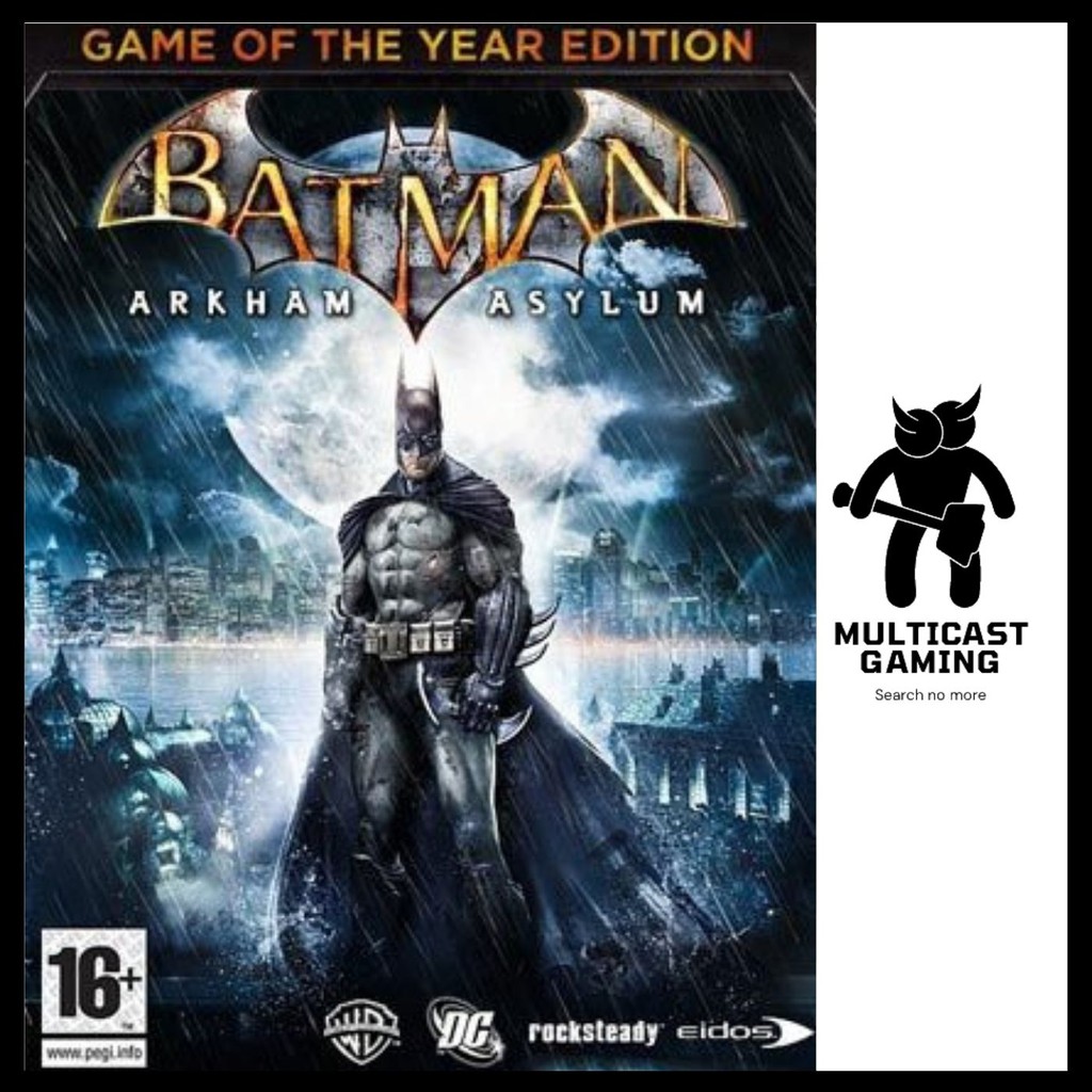 PC] Batman Arkham Asylum Game Of The Year Edition | Shopee Singapore