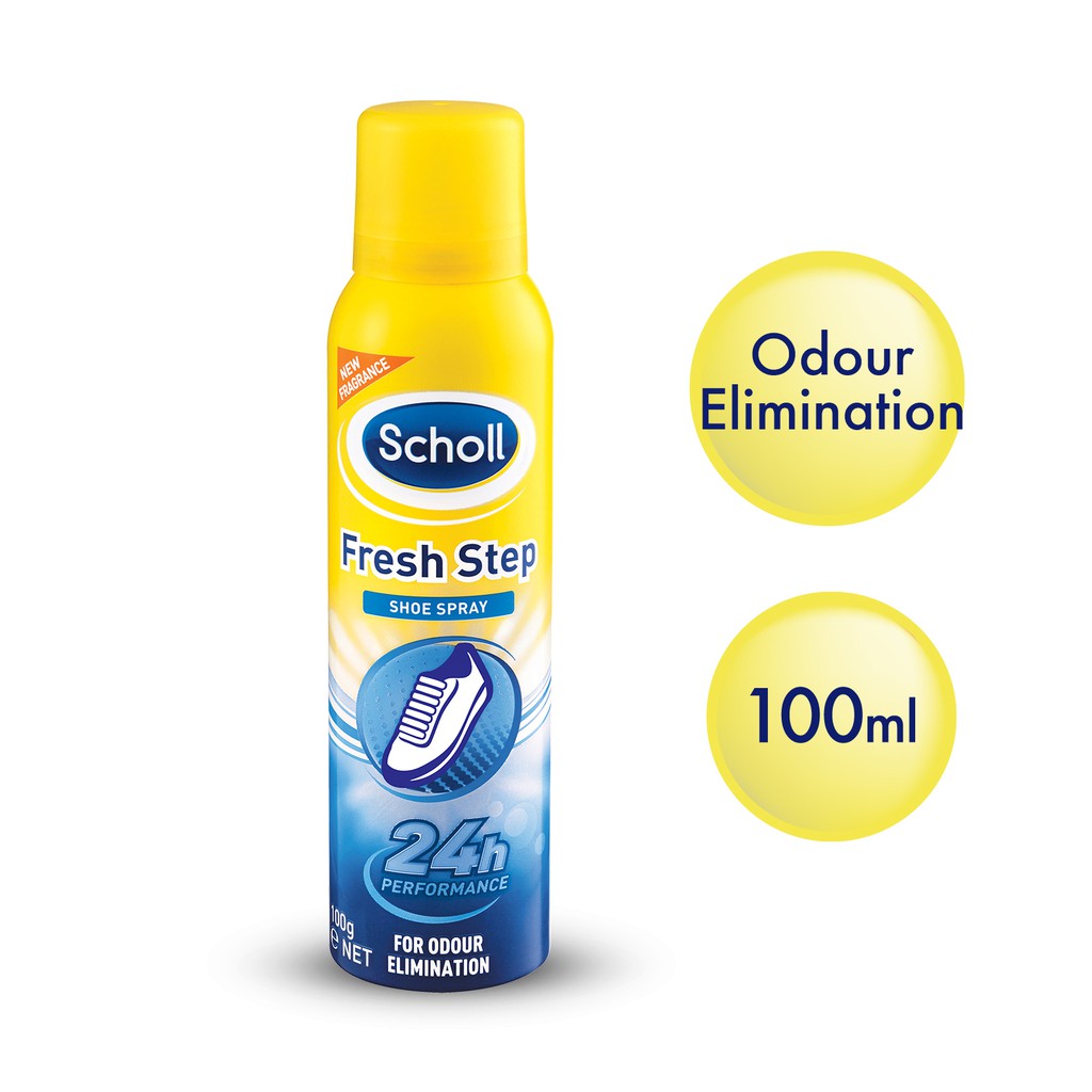 scholl fresh step shoe spray