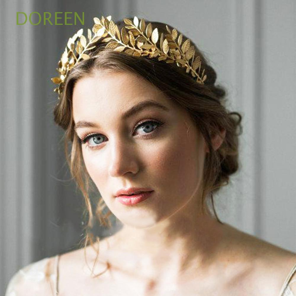 Amarzk Fashion Leaf Leaves Wedding Bride Bridal Hair Headband Tiara Headdress Accessories
