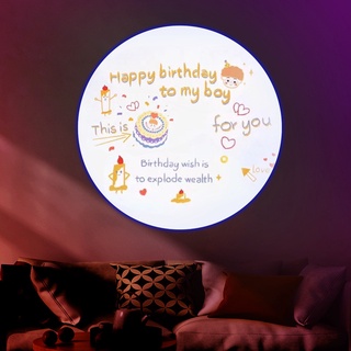 Moon Projection Lamp Creative Galaxy Light Projector Background Atmosphere Night Light Party Decor Birthday Gift Photo Props #4