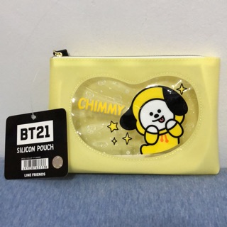 Authentic BTS BT21 CHIMMY Official Merchandise Limited Edition Sale in Japan Only Silicon Pouch 2018 from LINE Friends