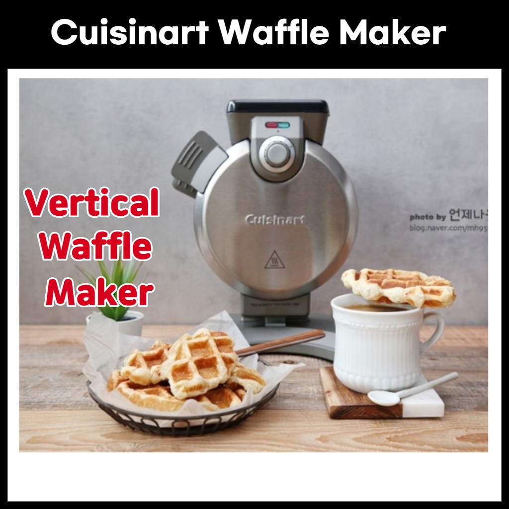 Cuisinart Vertical Waffle Maker WAFV100KR Shopee Singapore