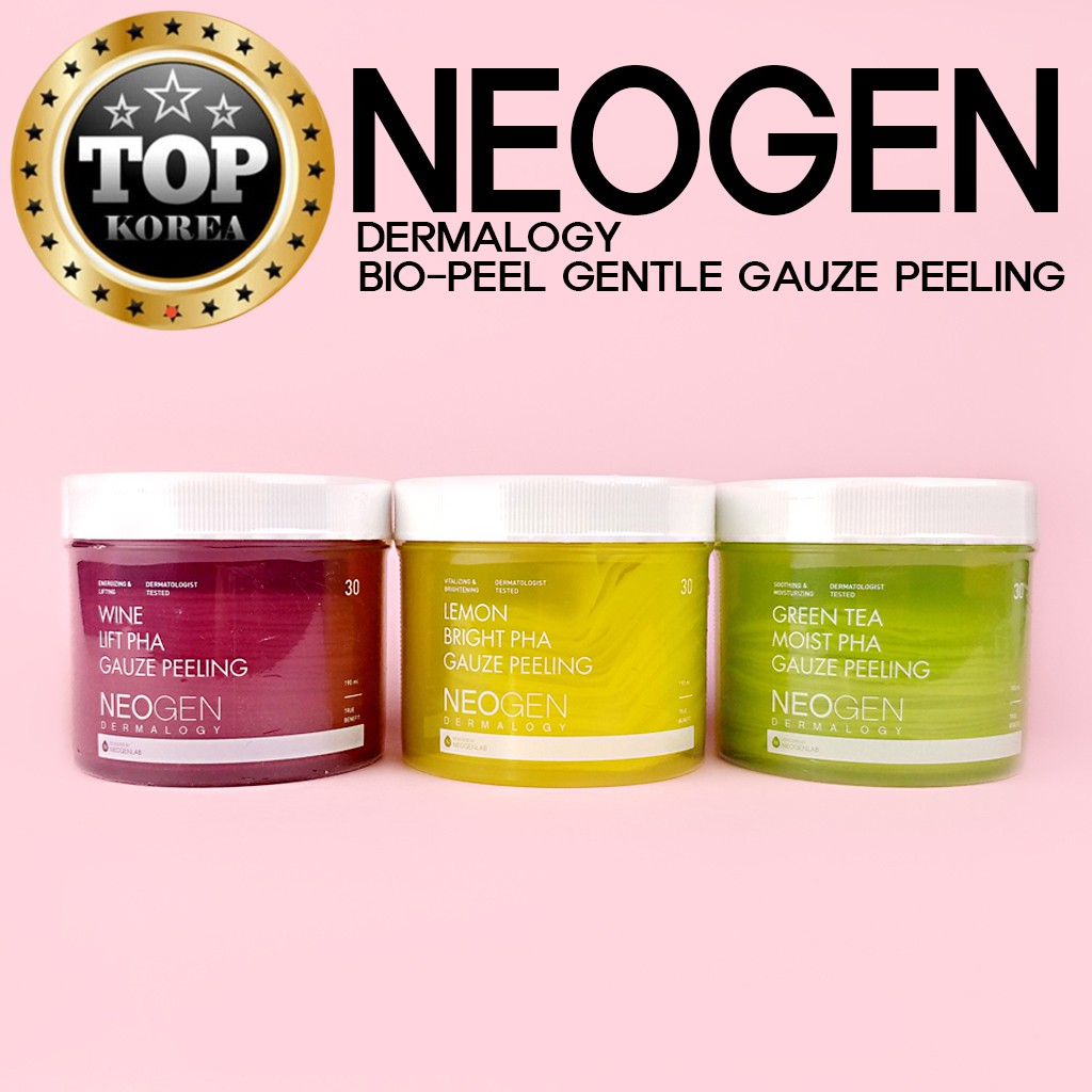 bio peel gauze peeling green tea