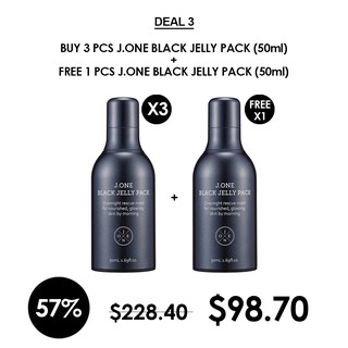 j one black jelly pack
