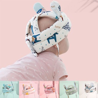 Baby Kids Safety Head Protector Hats Infant Support Headguard Toddler Walking Safety Helmet