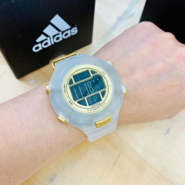 adidas transparent watch