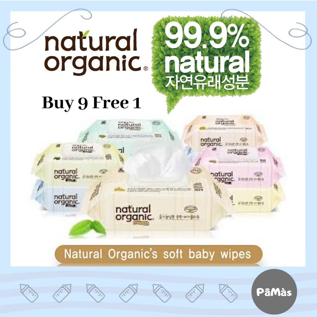 natural organic wet wipes