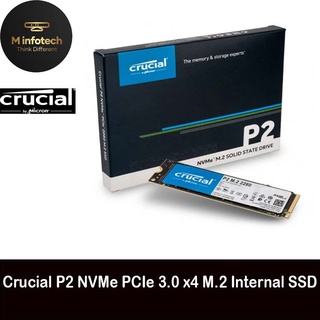 Crucial P2 NVMe PCIe 3.0 x4 M.2 Internal SSD ( 250GB / 500GB / 1TB / 2TB )