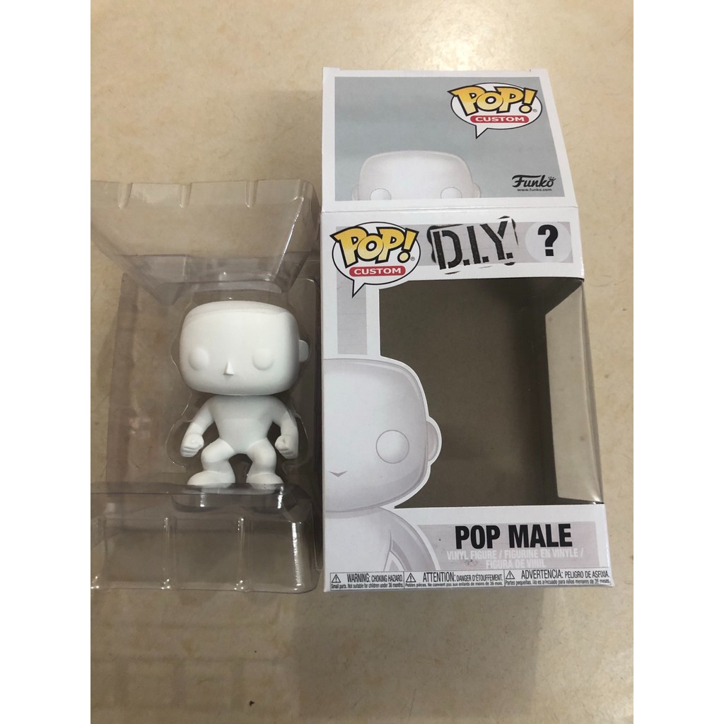 Funko POP DIY Male Female Figures Collectable Blank Custom Make Your Own Toy-i 