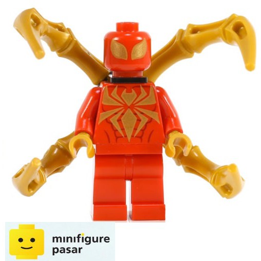 iron spider lego minifigure